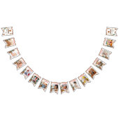 かわいい1歳の誕生日 12か月の写真マイルストーン バンティングフラッグ (全)