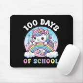 かわいい100日の女子校生ユニコーン100日目Sc マウスパッド (マウス)