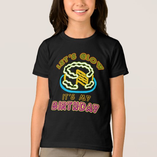 かわいい10th誕生日パーティーギャグ トライブレンドＴシャツ (正面)