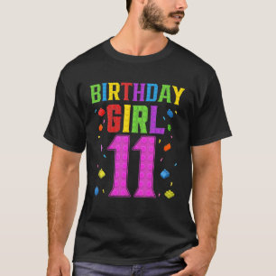 かわいい11誕生日11歳ブロック建物G Tシャツ