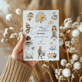 かわいい12日間のクリスマス' シーズンカード