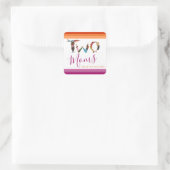 かわいい2匹は母の日より元気 スクエアシール (バッグ)