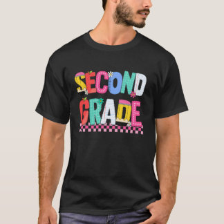 かわいい2年生の先生と生徒のためのバックトゥスクール Tシャツ