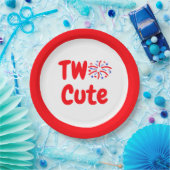 かわいい2歳の誕生日 ペーパープレート (パーティー)