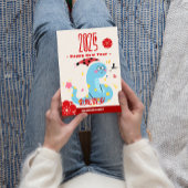 かわいい2025漫画中国ののヘビ新年 シーズンカード