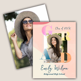 かわいい2025 GRAD 2写真研究者発表 ポストカード