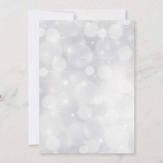 かわいい3つの格言 招待状 (裏面)