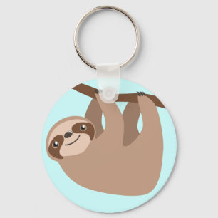 かわいい3つま先で触られた怠惰 キーホルダー
