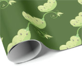 かわいい3匹のエンドウ豆 ラッピングペーパー (ロールコーナー)