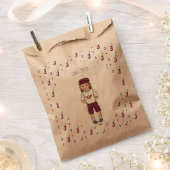 かわいい3歳の少年アップシェリンフリットバッグ フェイバーバッグ (クリップ留めされた状態)