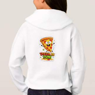 かわいい3DかわいいピザのキャラクターTシャツ子供用