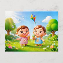 かわいい3Dふたご座の双子