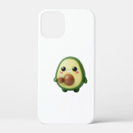 かわいい3Dアボカドステッカー iPhone 12 MINI ケース