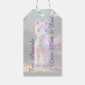 かわいい3Dスピリットポニー10 ギフトタグ (裏面)