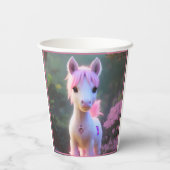 かわいい3Dスピリットポニー10 紙コップ (裏面)