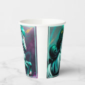 かわいい3Dスピリットポニー24紙カップ 紙コップ (左)