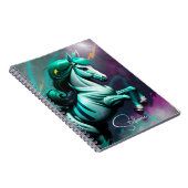 かわいい3Dスピリットポニー24 ノートブック (右側)