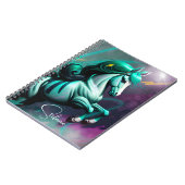 かわいい3Dスピリットポニー24 ノートブック (左側)