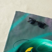 かわいい3Dスピリットポニー24 ビーチタオル (インサイチュ)