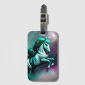 かわいい3Dスピリットポニー24 ラゲッジタグ (正面縦)