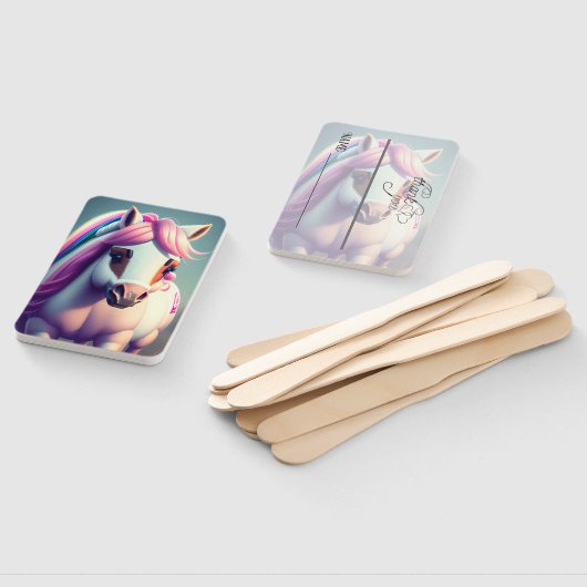 かわいい3Dスピリットポニー2 ハンドファン (組立なし)