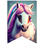 かわいい3Dスピリットポニー2 バンティングフラッグ (第3の旗)