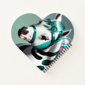 かわいい3Dスピリットポニー7 ノートブック (裏面)