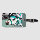 かわいい3Dスピリットポニー7 ラゲッジタグ (正面横)