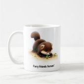 かわいい3Dセ絵を描ックのコーヒーマグ コーヒーマグカップ (左)