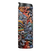 かわいい3Dティキマスク タンブラー (回転右)