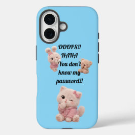 かわいい3Dテディベア猫うさぎスマホケース iPhone 16ケース