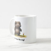 かわいい3Dトッド絵を描コーヒマグ コーヒーマグカップ (正面左)