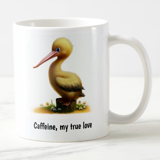 かわいい3Dペリカンコ絵を描ーヒーマグ コーヒーマグカップ