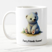 かわいい3Dポーラ絵を描クビーコーヒーマグ コーヒーマグカップ