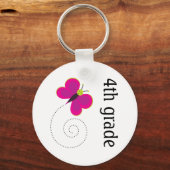 かわいい4年生のキーチェーン キーホルダー (正面)