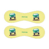 かわいい4X4オフロード車の漫画の車 野球ボール (パネル)