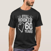 かわいい60周年記念結婚したカップル60年 Tシャツ (正面)