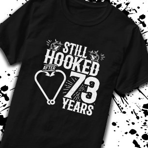 かわいい73周年記念結婚したカップル73年 Tシャツ
