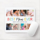 かわいい8フォトコラージュお母さん マウスパッド (マウス)