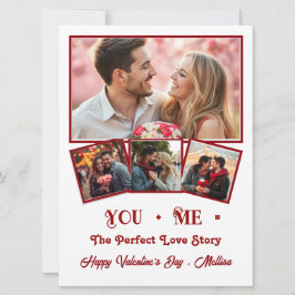 かわいい あなただけの バレンタインデーの写真 シーズンカード