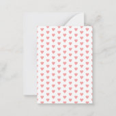 かわいい あなたは私の太陽 子ども部屋 バレンタインカード ノートカード (裏面)