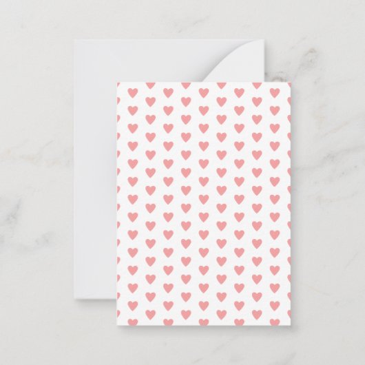 かわいい あなたは私の太陽 子供教室バレンタイン ノートカード (裏面)