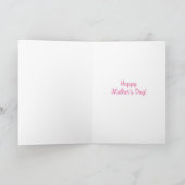 かわいい あなたは私の太陽 母の日 シーズンカード (内部)