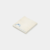 かわいい おしゃれな イルカのデザイン ポストイット (アングル)