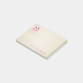 かわいい+おしゃれ+可愛い+フクロウ ポストイット (アングル)