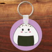 かわいい「おにぎり」 キーホルダー (正面)