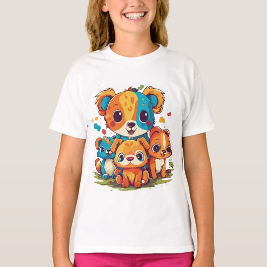 かわいい&おもしろいコアラTシャツ Tシャツ (正面)