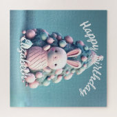 かわいい,おもしろいバニー,かわいいスタイル ジグソーパズル (横)