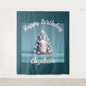 かわいい,おもしろいバニー,かわいいスタイル タペストリー (正面)