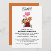 かわいい&おもしろい婚約パーティ 招待状 (正面/裏面)